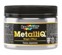 Краска METALLIQ KOMPOZIT серебро 100 мл